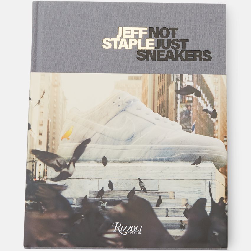 New Mags Accessoarer JEFF STAPLE NOT JUST SNEAKERS DELUXE RI1354 HVID