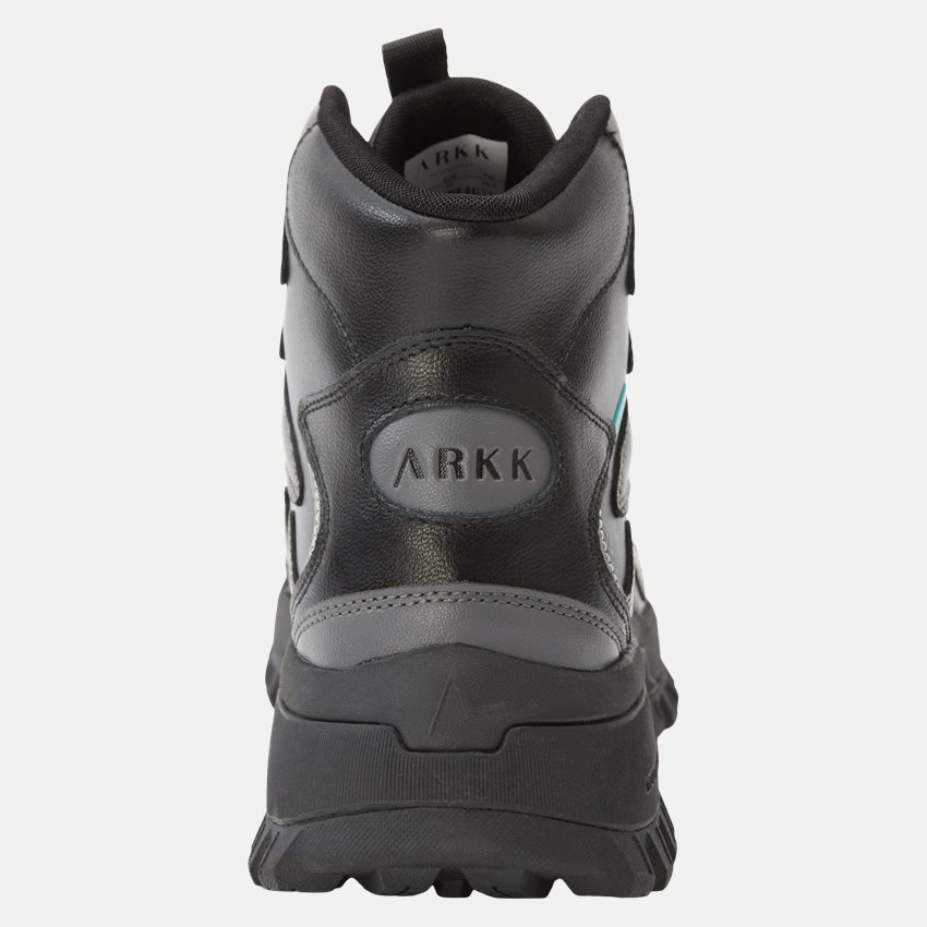 Arkk Copenhagen Shoes APAZE HIGHTOP LEATHER HL T-S19 SORT