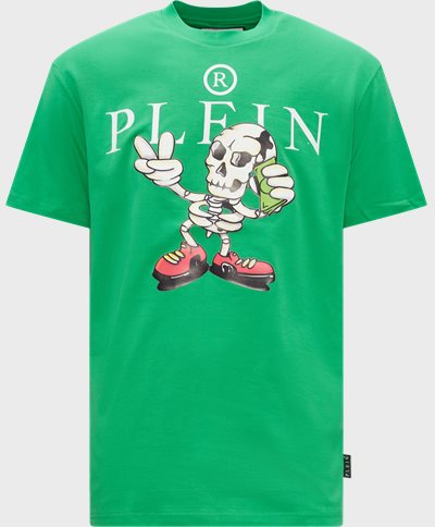 Philipp Plein T-shirts SACC MTK6147 PJY002N  Grøn