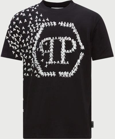 Philipp Plein T-shirts SACC MTK6190 PJY002N  Black