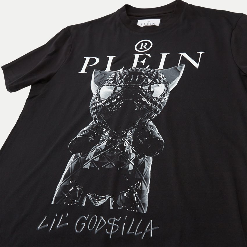 Philipp Plein T-shirts SACC MTK6152 PJY002N  SORT