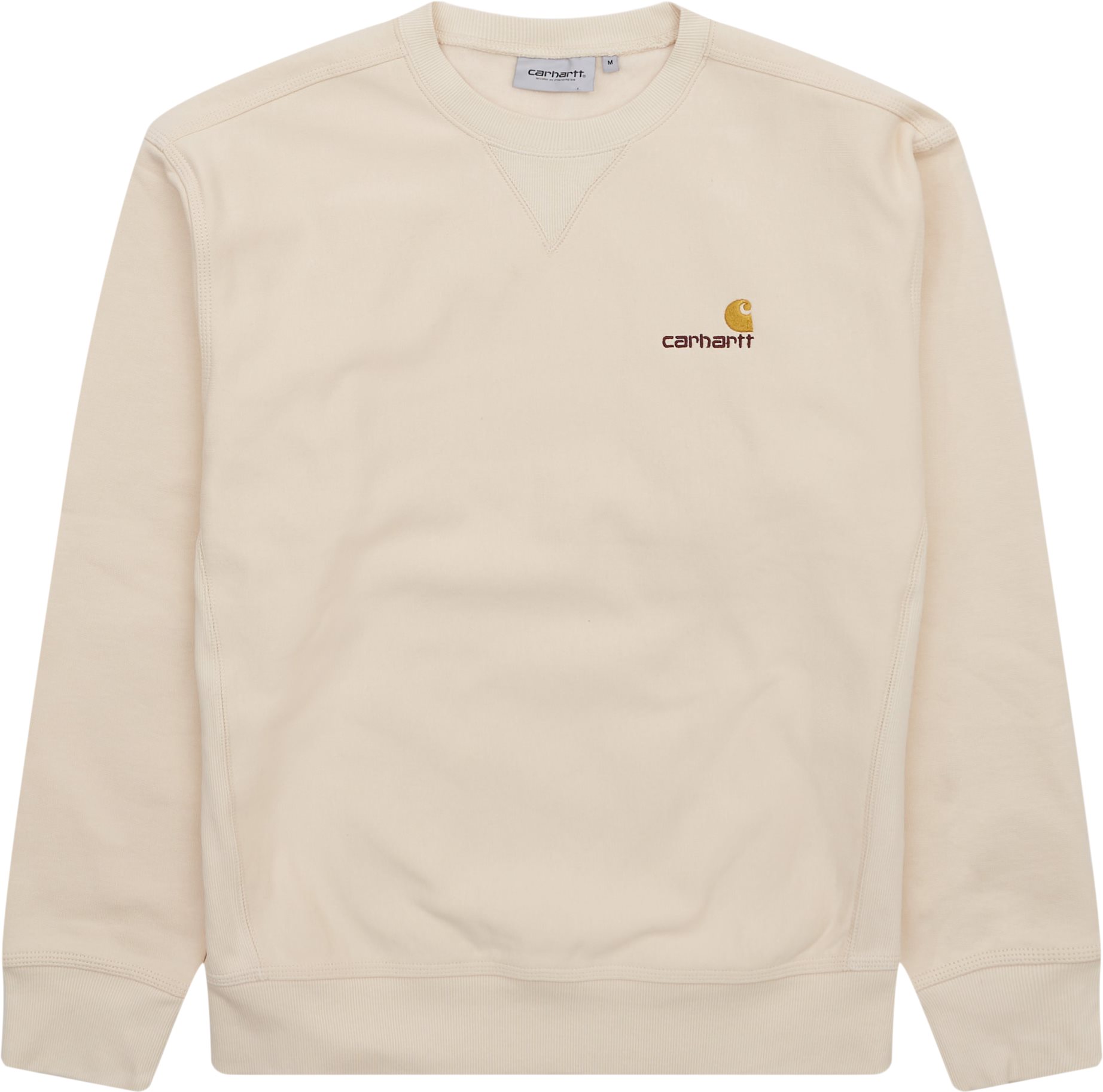Carhartt WIP Sweatshirts AMERICAN SCRIPT SWEATSHIRT I025475 Sand
