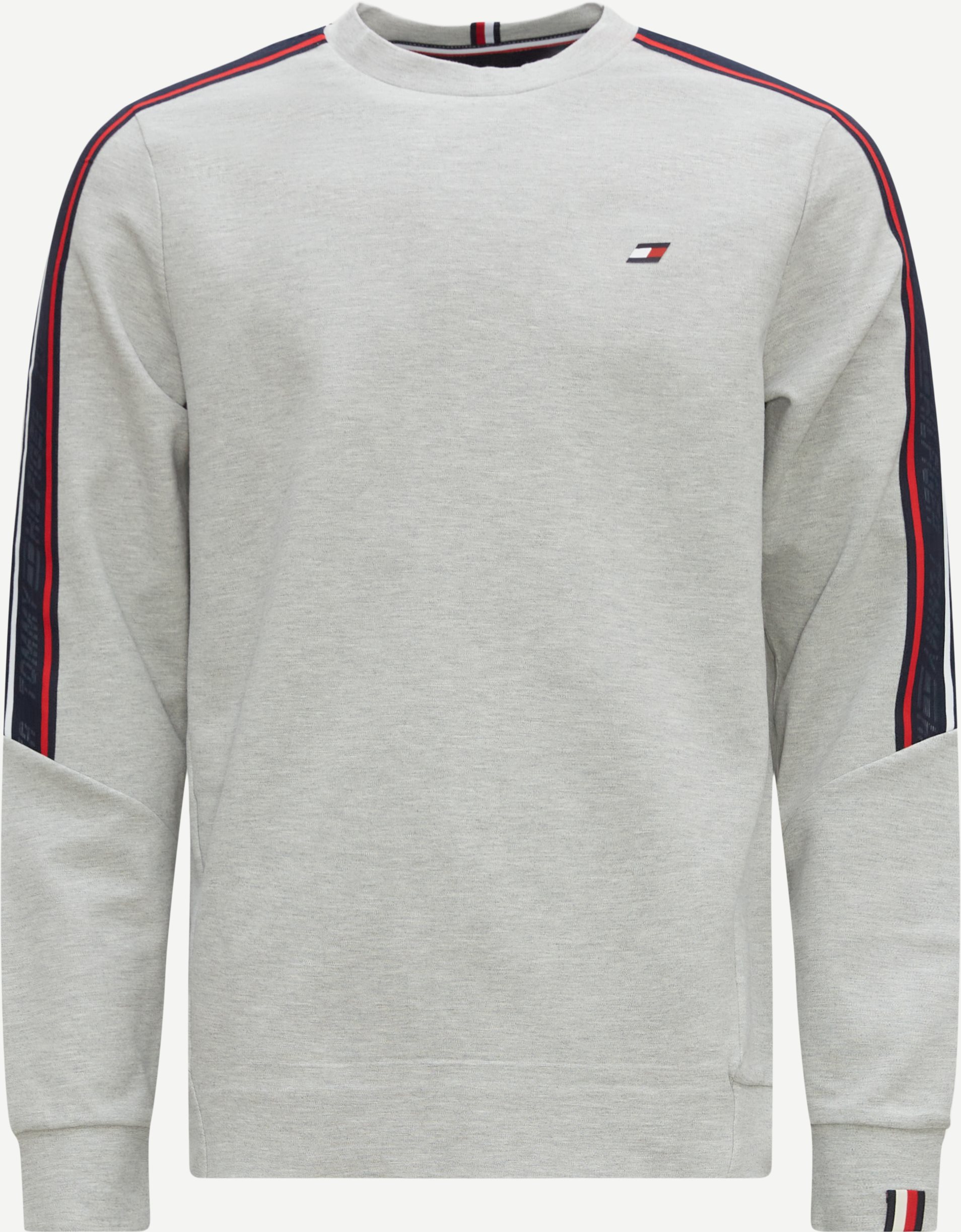 Tommy Hilfiger Sweatshirts 30402 TEXTURED TAPE CREW Grey