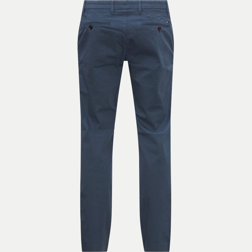 31140 DENTON STRUCTURE from Hilfiger EUR PRINTED 94 Tommy Trousers BLÅ