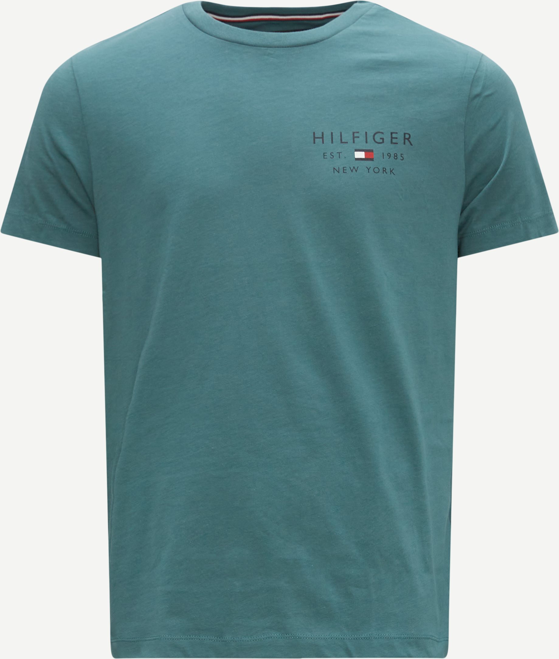 Tommy Hilfiger T-shirts 30033 BRAND LOVE SMALL LOGO TEE Grön