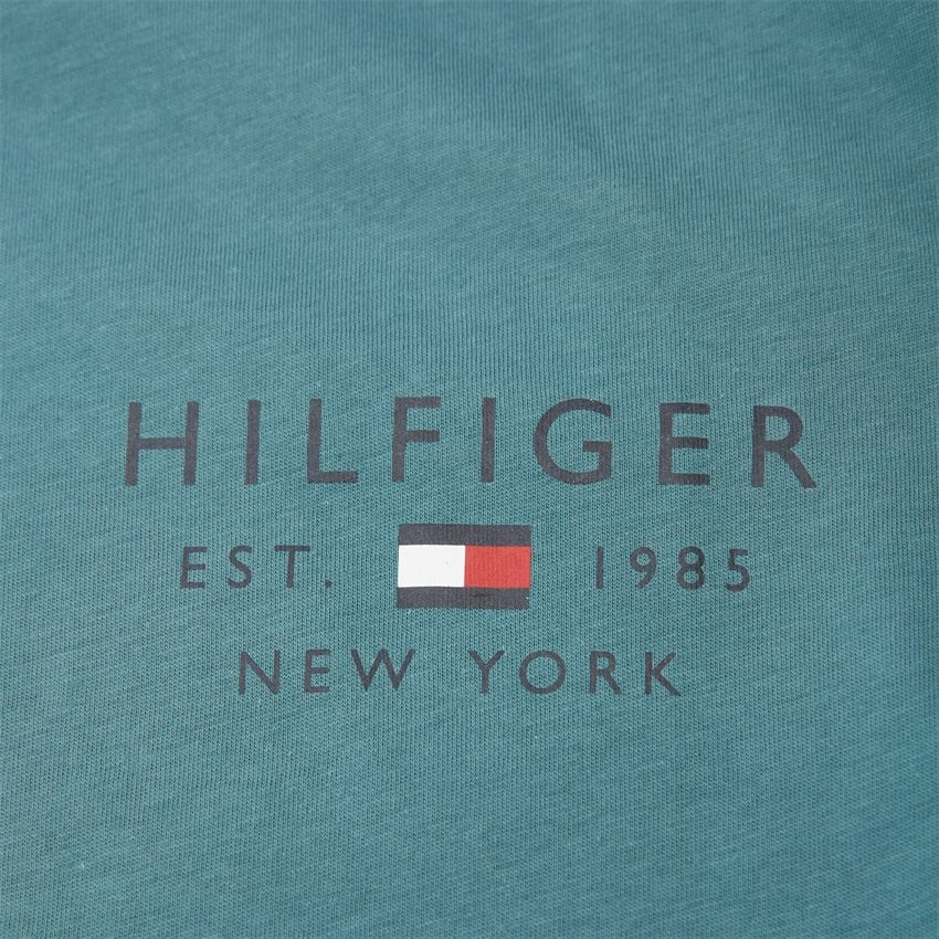 Tommy Hilfiger T-shirts 30033 BRAND LOVE SMALL LOGO TEE GRØN