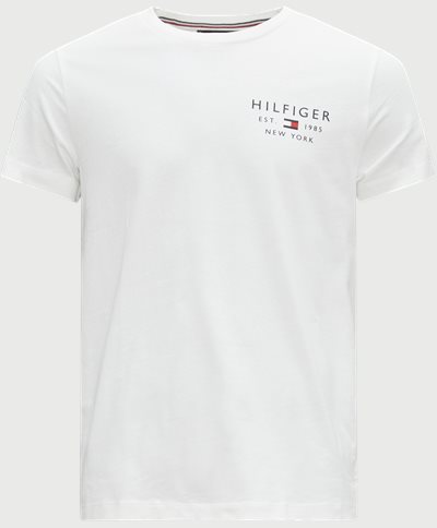Tommy Hilfiger T-shirts 30033 BRAND LOVE SMALL LOGO TEE Hvid