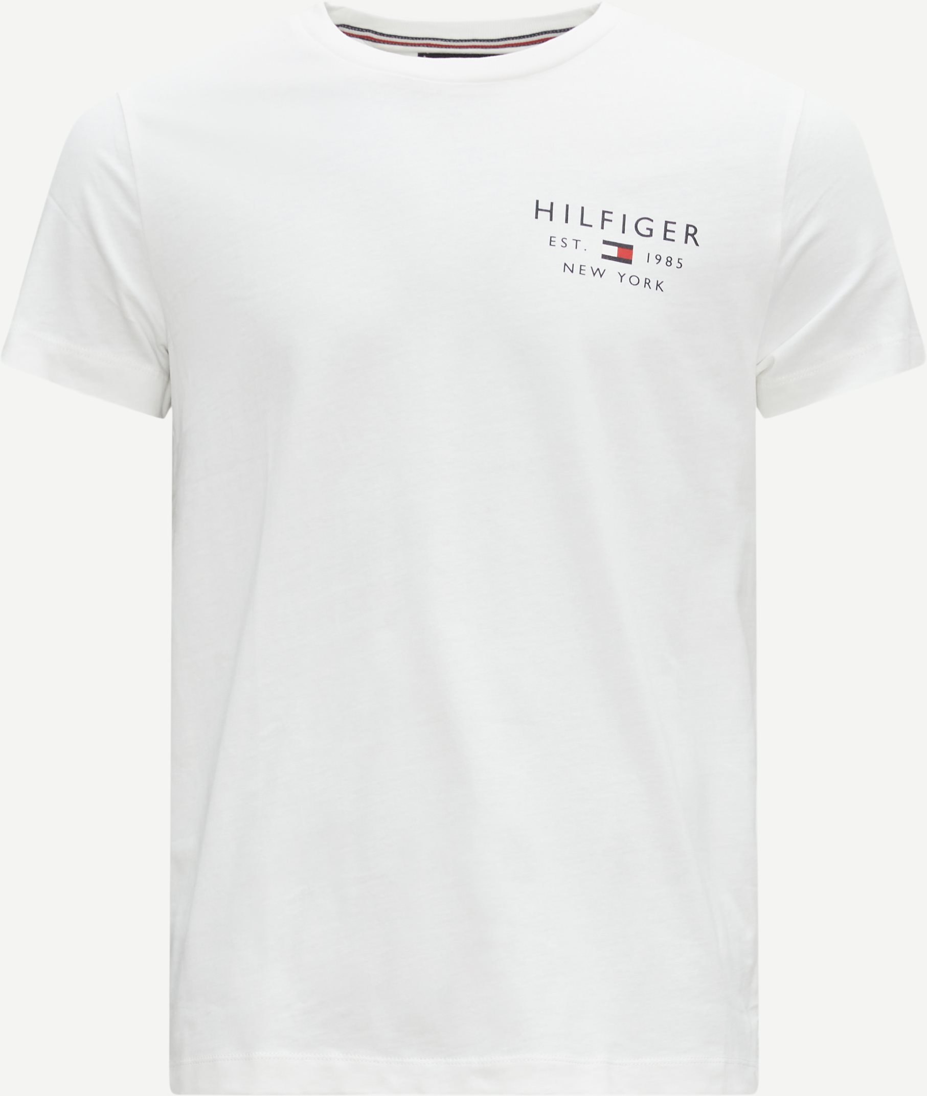 Tommy Hilfiger T-shirts 30033 BRAND LOVE SMALL LOGO TEE White
