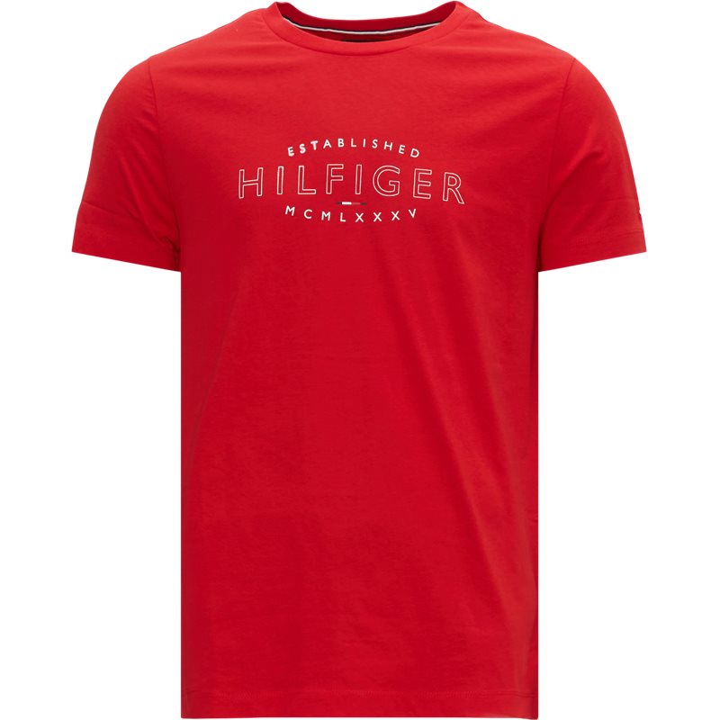 Tommy Hilfiger - 30034 HILFIGER CURVE LOGO TEE T-shirts