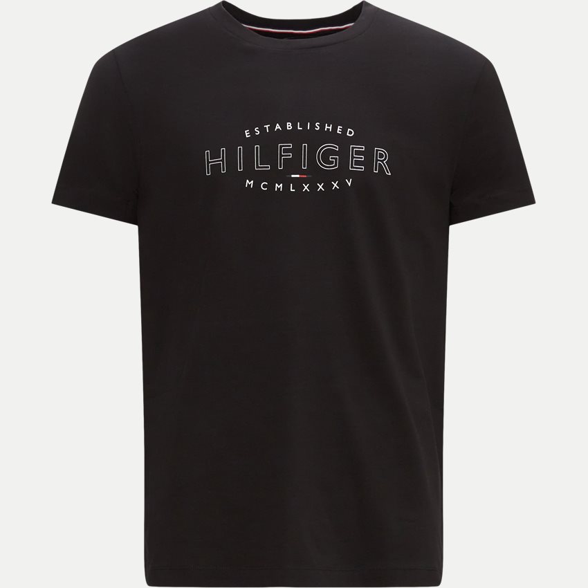 Tommy Hilfiger T-shirts 30034 HILFIGER CURVE LOGO TEE SORT