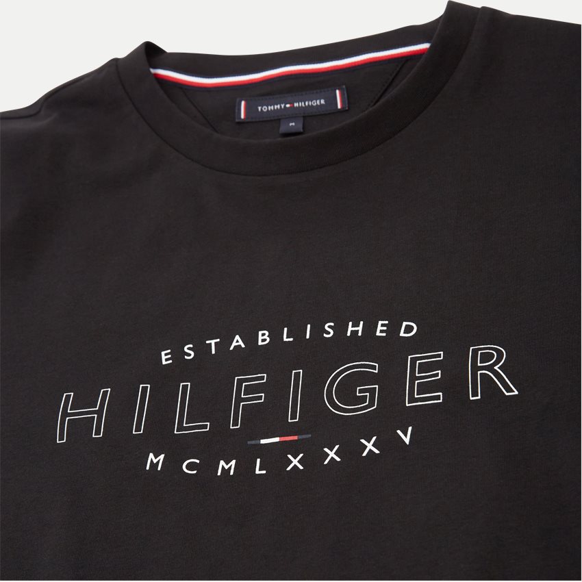 Tommy Hilfiger T-shirts 30034 HILFIGER CURVE LOGO TEE SORT