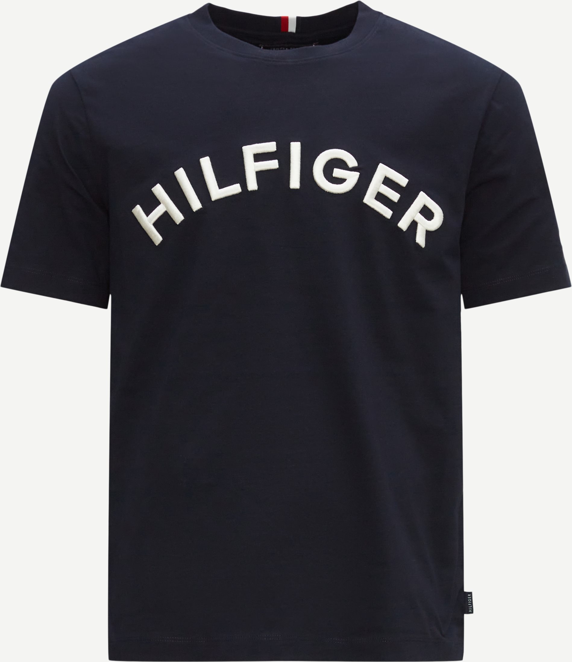 Tommy Hilfiger T-shirts 30055 HILFIGER ARCHED TEE Blue