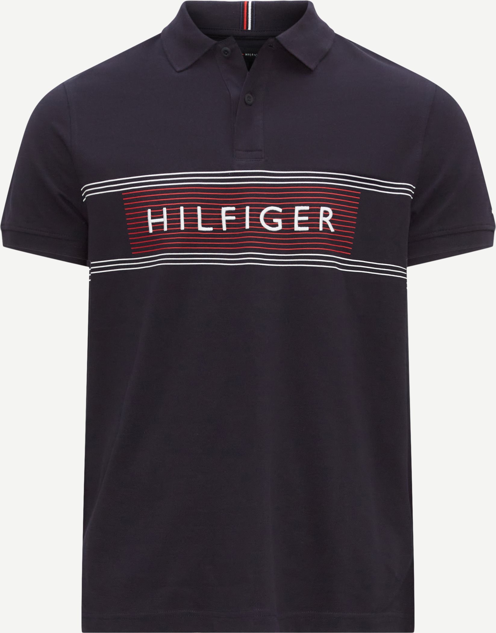 Tommy Hilfiger T-shirts 30781 RWB CHEST REG POLO Blå