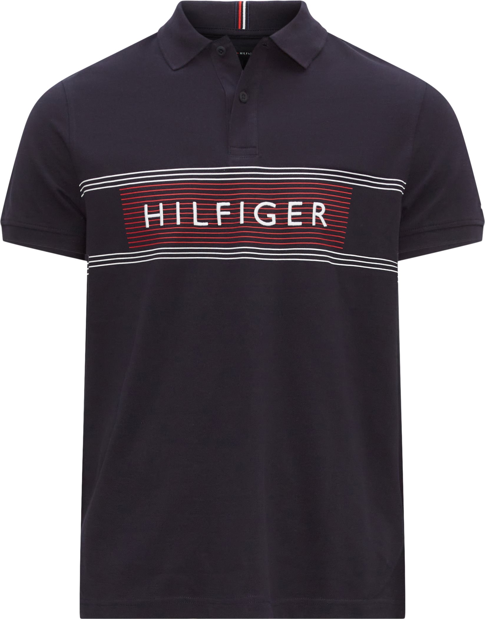 30781 RWB from EUR Tommy 53 CHEST POLO REG Hilfiger T-shirts NAVY