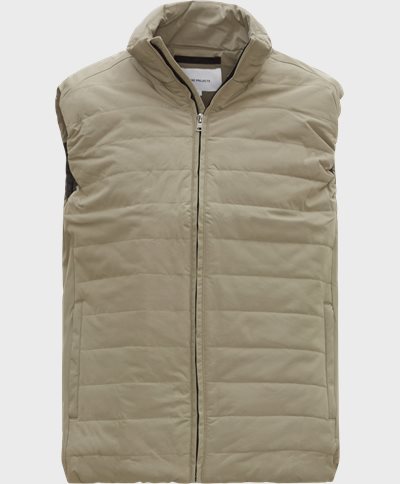 Norse Projects Vests N50-0207 BIRK HOLM TRAVEL LIGHT Army