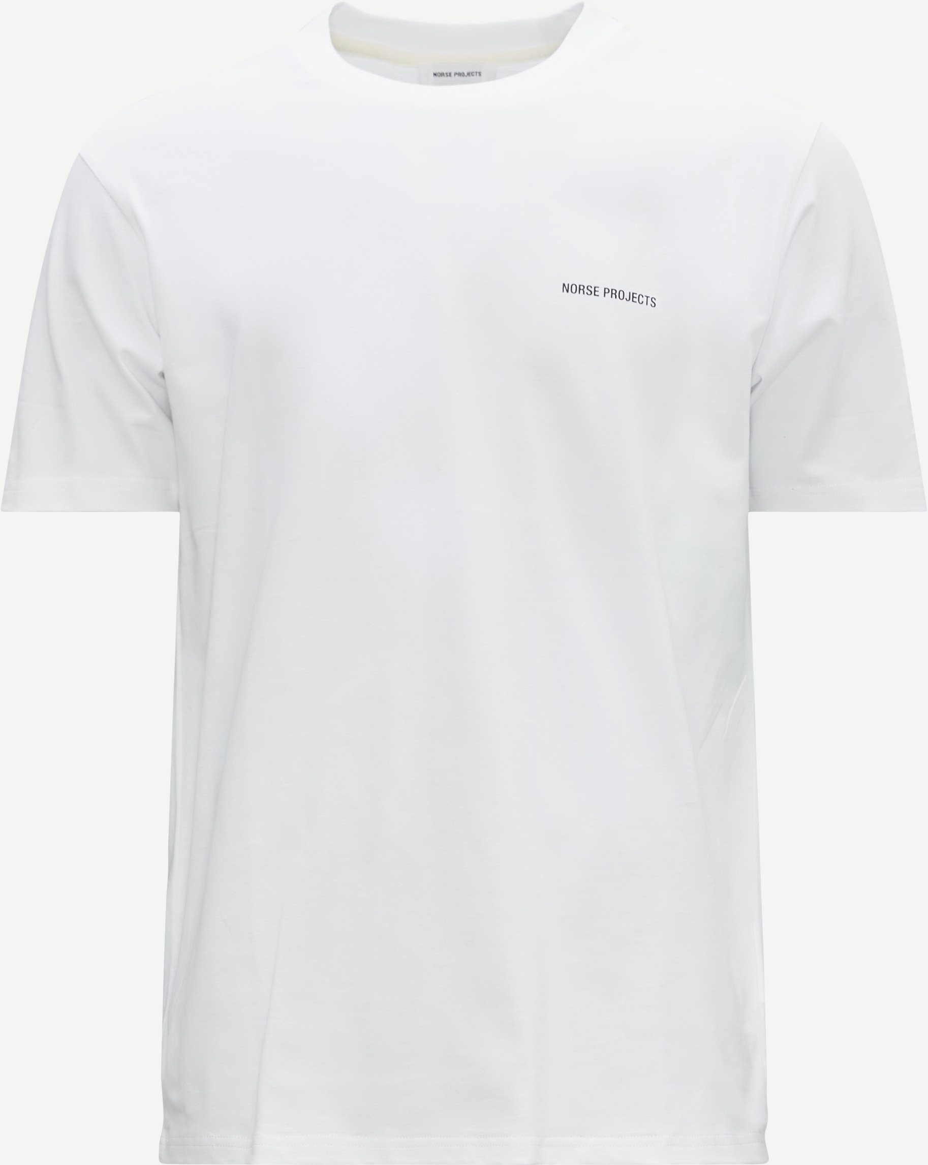 Norse Projects T-shirts N01-0606 JOHANNES STANDARD LOGO White