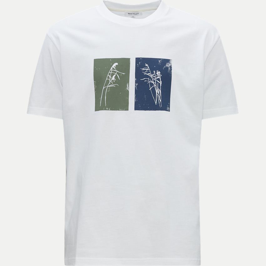 Norse Projects T-shirts N01-0636 JOHANNES LINO CUT HVID