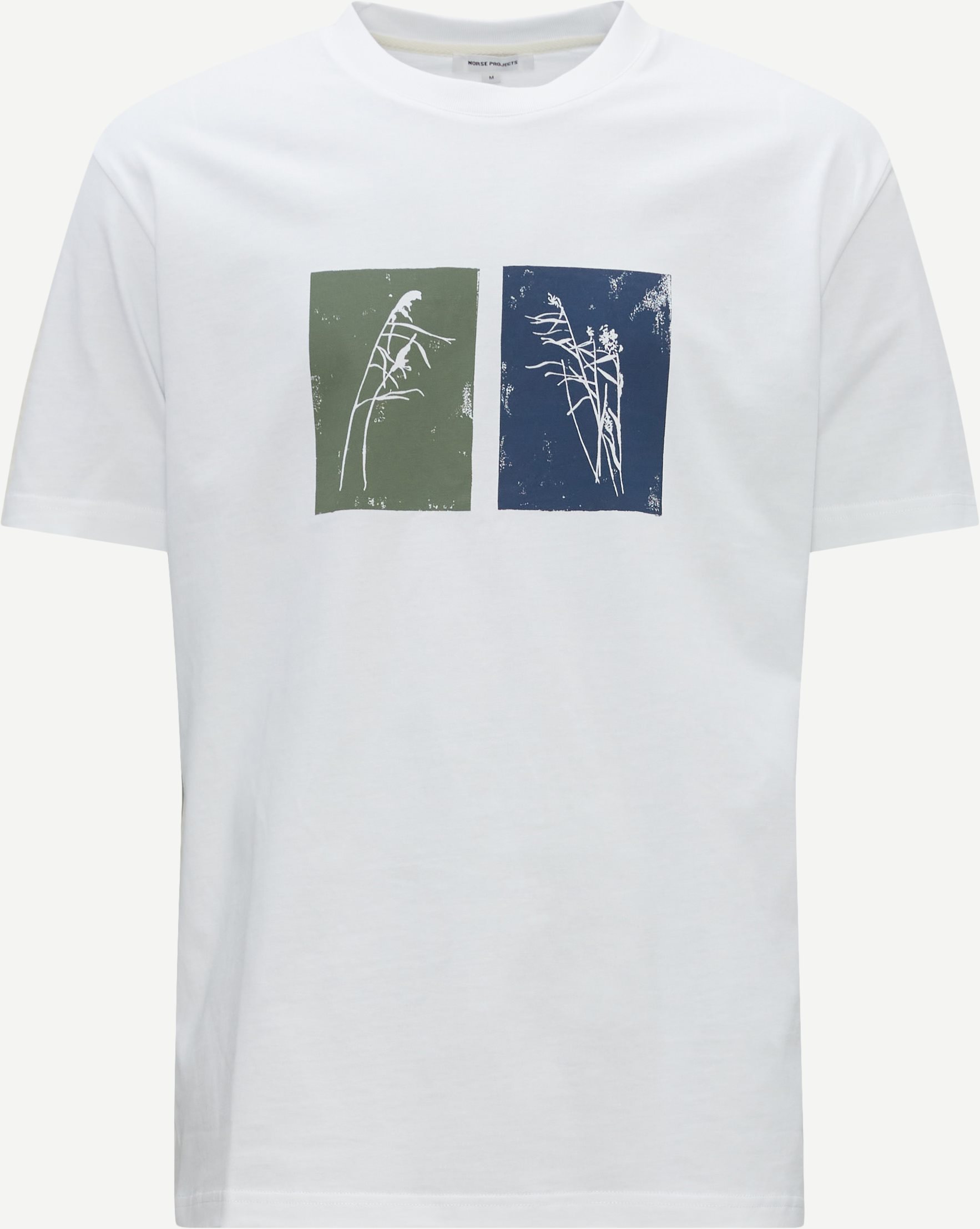 Norse Projects T-shirts N01-0636 JOHANNES LINO CUT Hvid