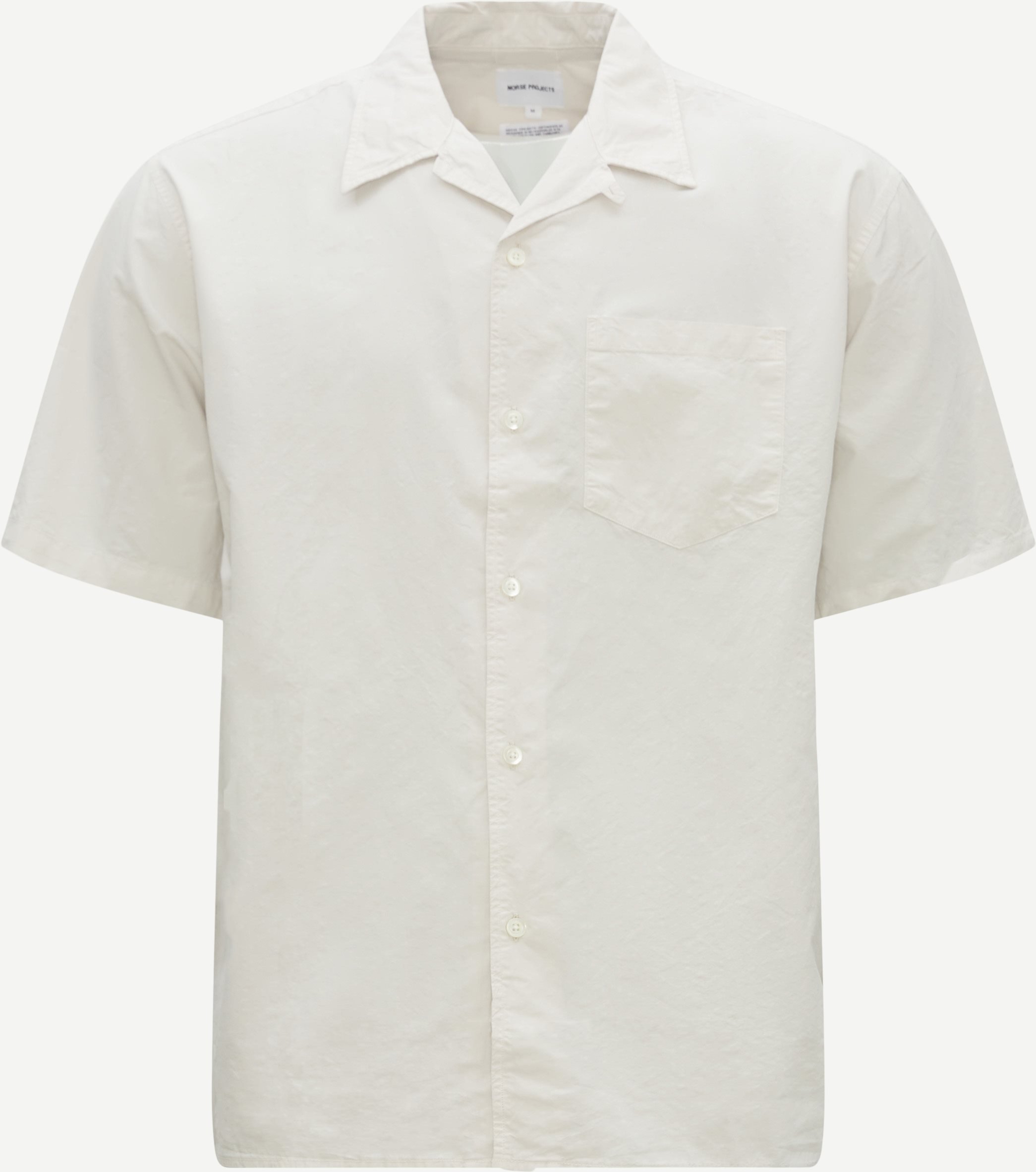 Norse Projects Short-sleeved shirts N40-0579 CARSTEN TENCEL Sand