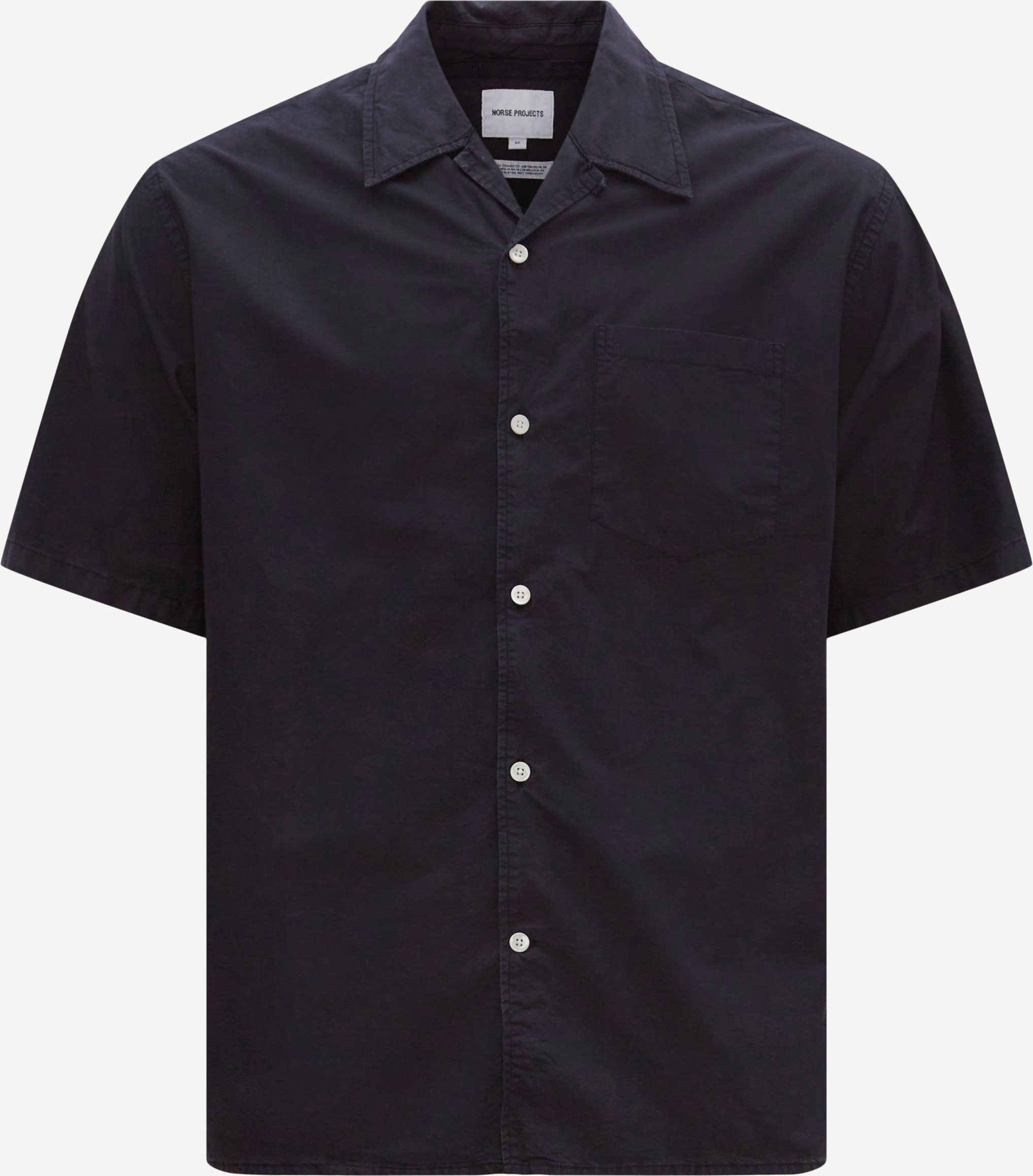 Norse Projects Short-sleeved shirts N40-0579 CARSTEN TENCEL Blue