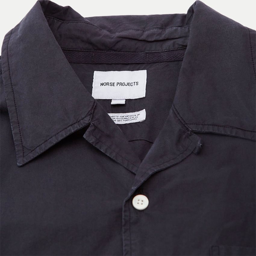 Norse Projects Shirts N40-0579 CARSTEN TENCEL NAVY