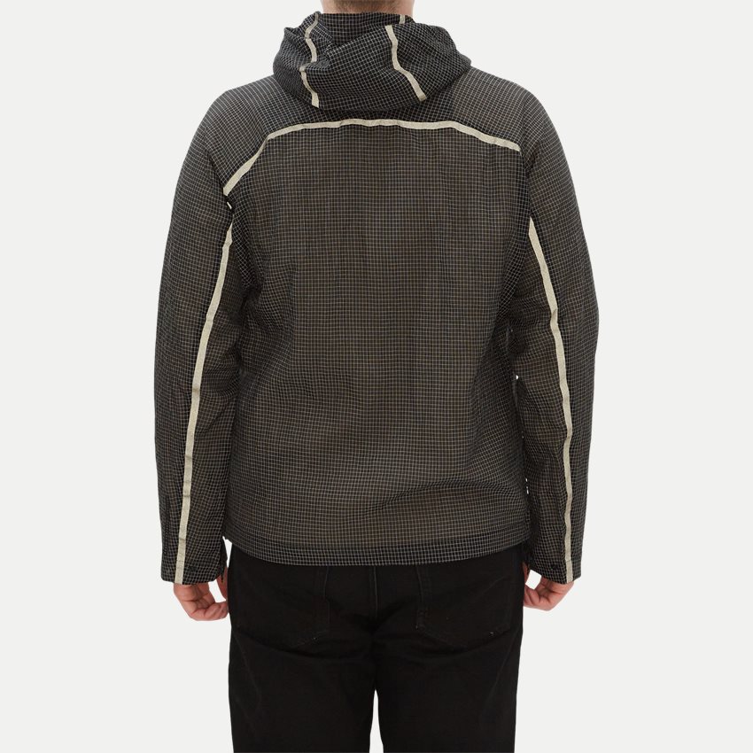 Norse Projects Jackor RIPSTOP HOODED JACKET SORT