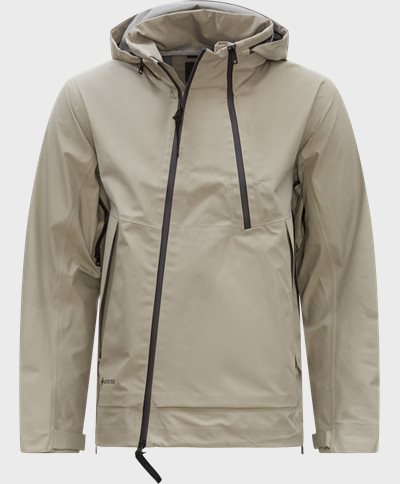 Norse Projects Jakker STAND COLLAR GORE-TEX 3L Sand