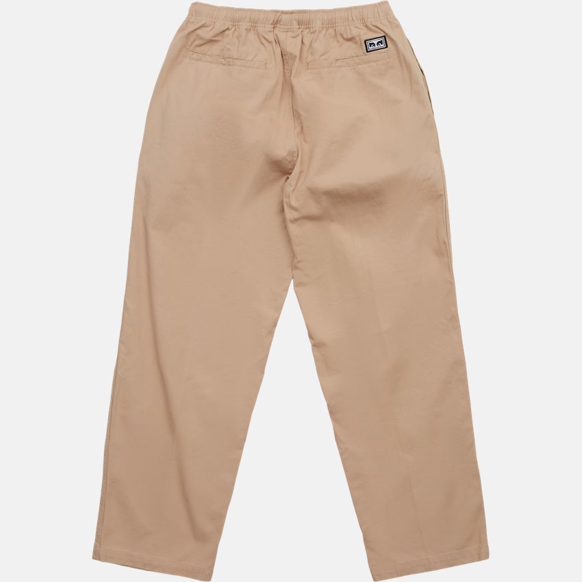 Obey Bukser EASY TWILL PANT SS23 142020142 SAND