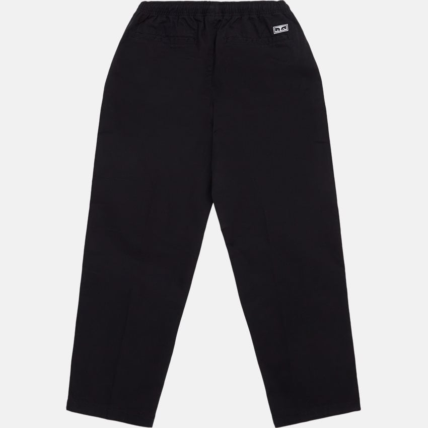 Obey Bukser EASY TWILL PANT SS23 142020142 SORT