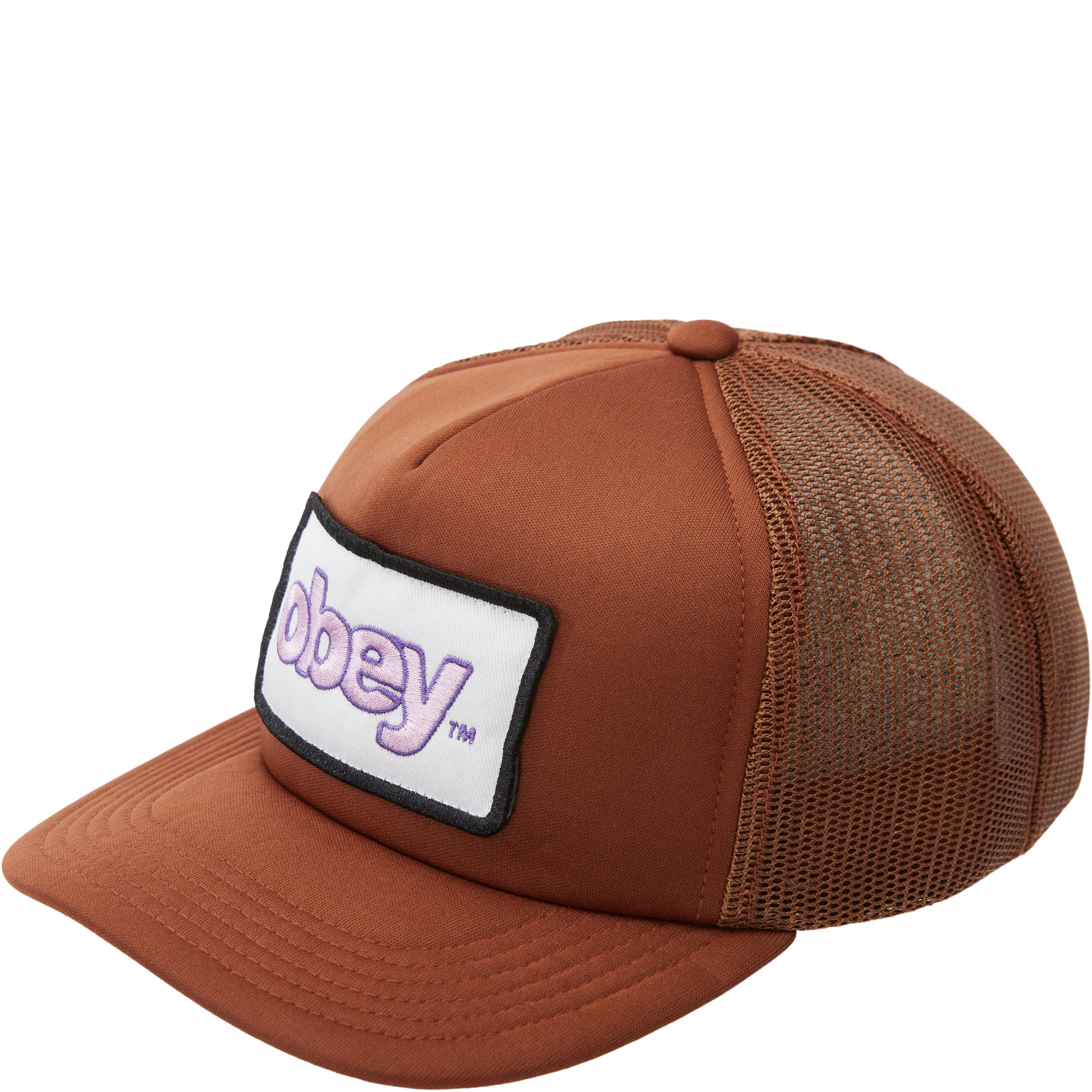 Obey Caps OBEY MARKED 100500033 Brun