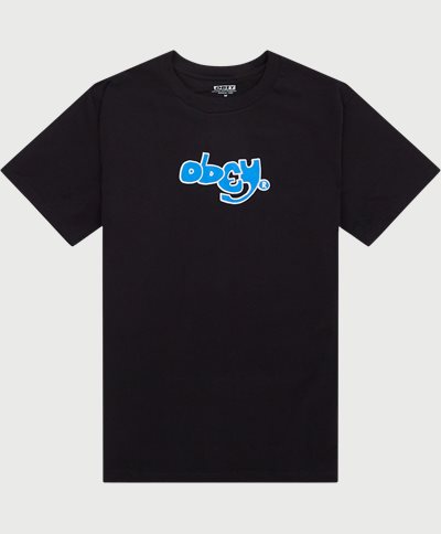 Obey T-shirts OBEY TAG 165263358 Svart