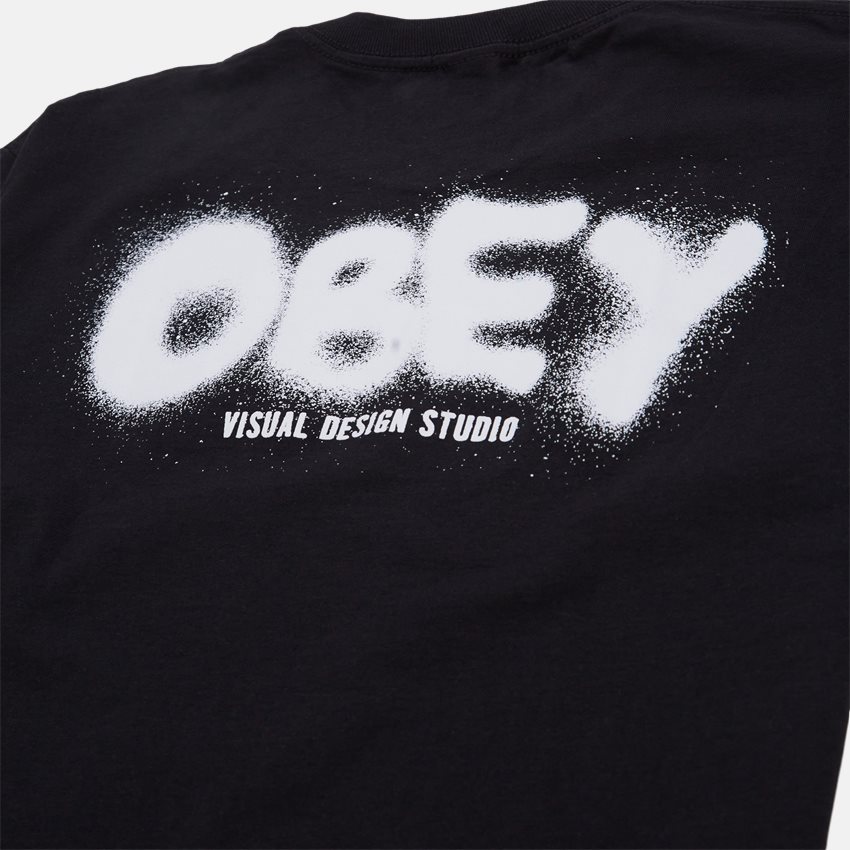 Obey T-shirts OBEY VISUAL DESIGN STUDIO 165263415 SORT
