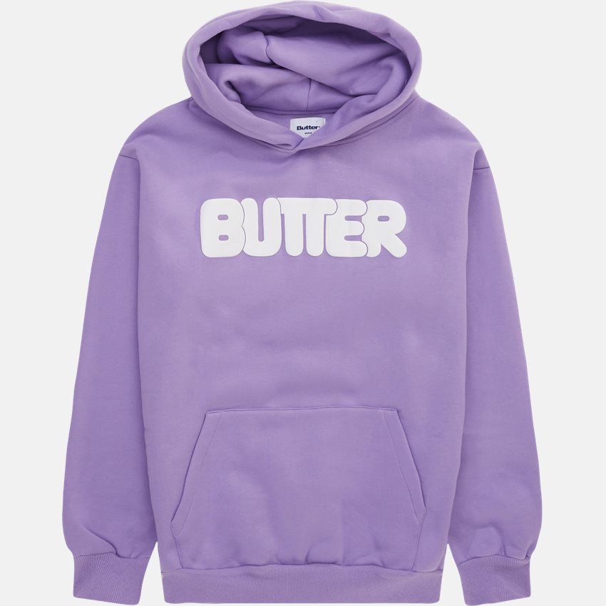 Butter Goods Sweatshirts PUFF HOOD LILLA