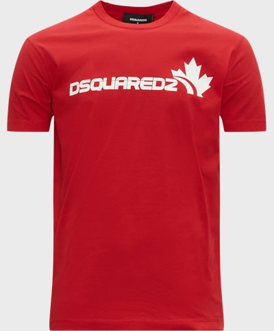 Dsquared2 T-shirts S71GD1278 S23009 Röd