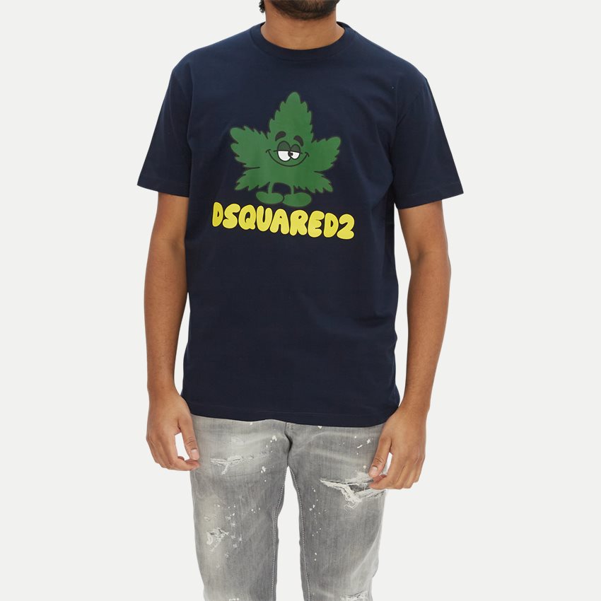 Dsquared2 T-shirts S71GD1279 S23009 NAVY