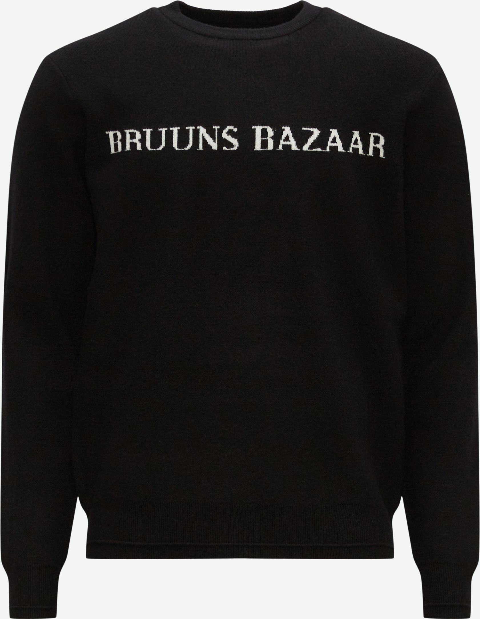 Bruuns Bazaar Stickat SIMON NOUVEAU KNIT BBM1516 Svart