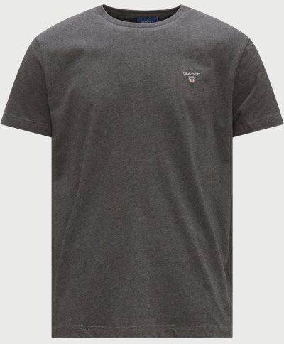 Gant T-shirts ORIGINAL SS T-SHIRT 234100 Grey