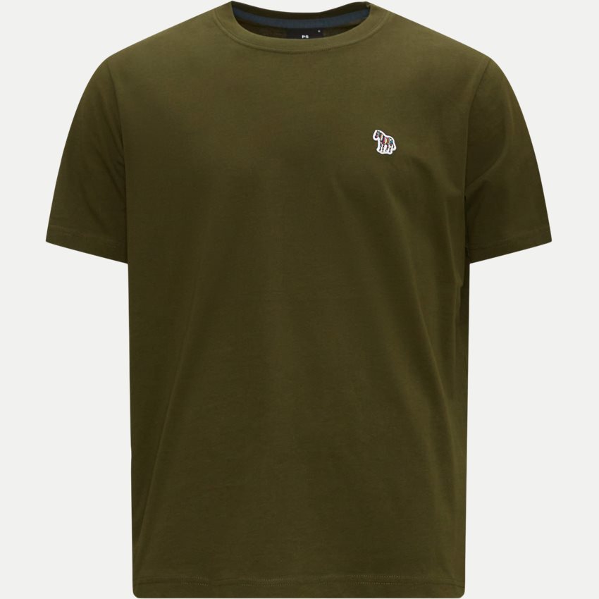 PS Paul Smith T-shirts 011RZ-K20064 T-SHIRT ZEBRA BADGE ARMY