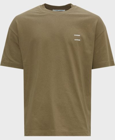 Samsøe Samsøe T-shirts JOEL T-SHIRT 11415 Armé
