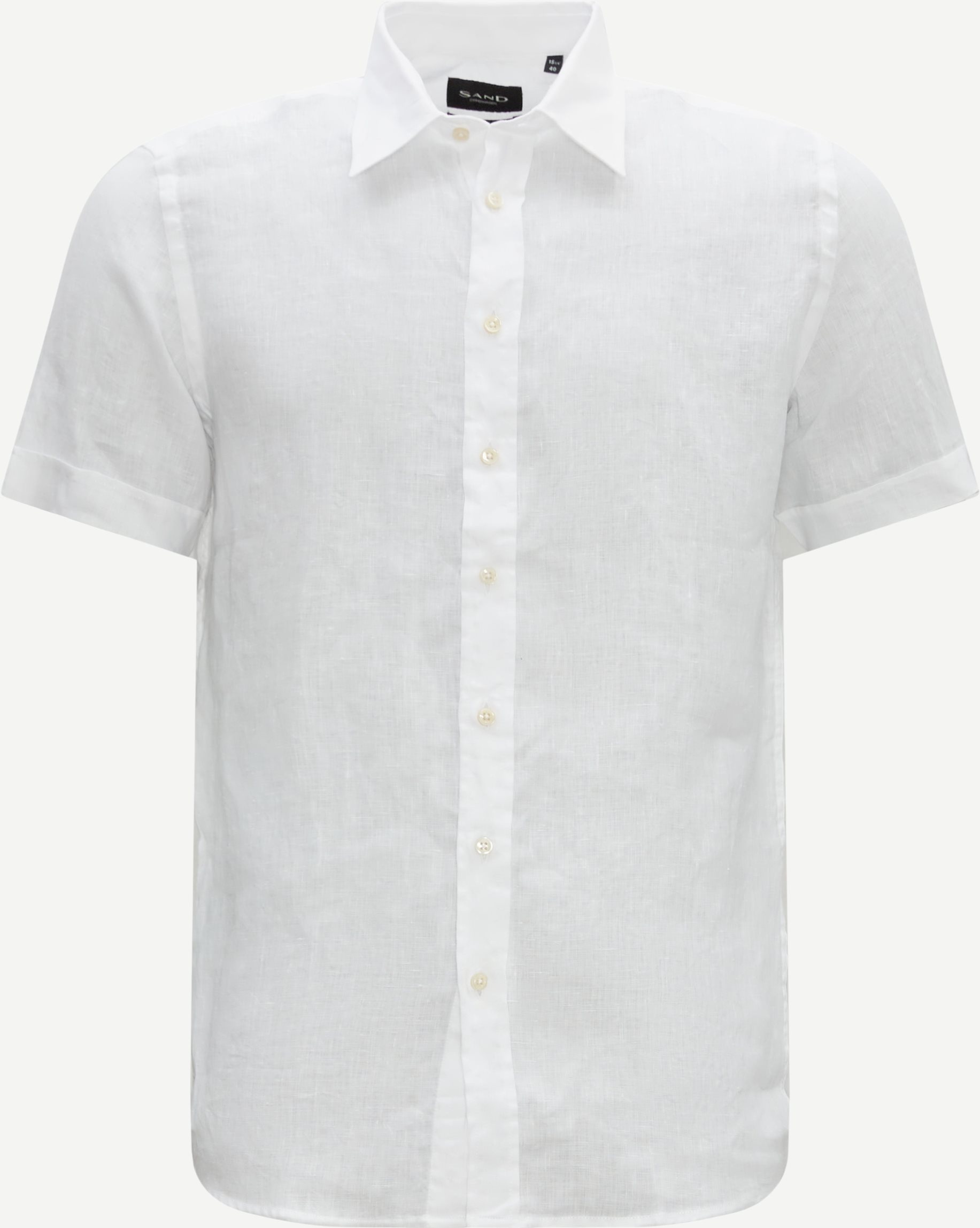 Sand Short-sleeved shirts 8823 SIMON NST White