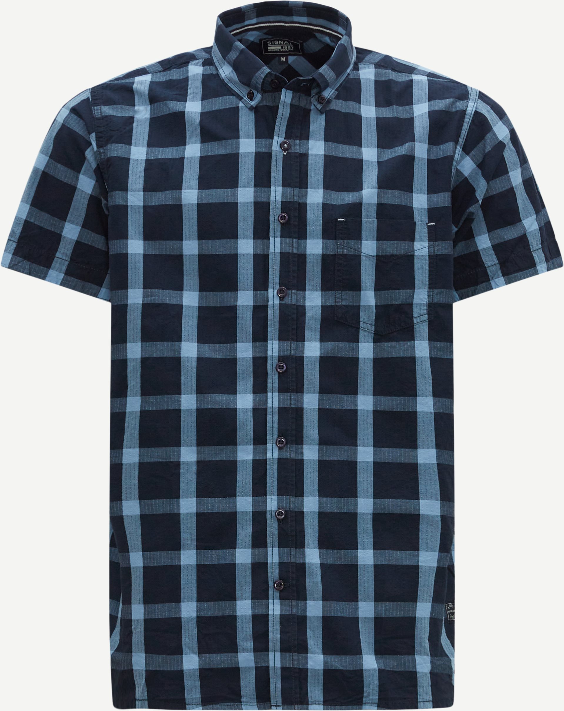 Signal Short-sleeved shirts 15568 0 Blue