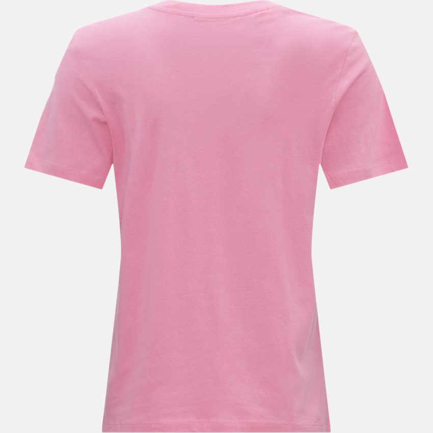 Seleted Femme T-shirts 16087922 ESSENTIAL SS V-NECK TEE PINK
