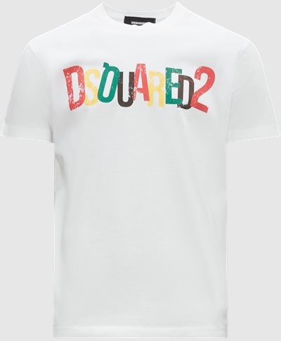 Dsquared2 T-shirts S71GD1249 S23009 Hvid