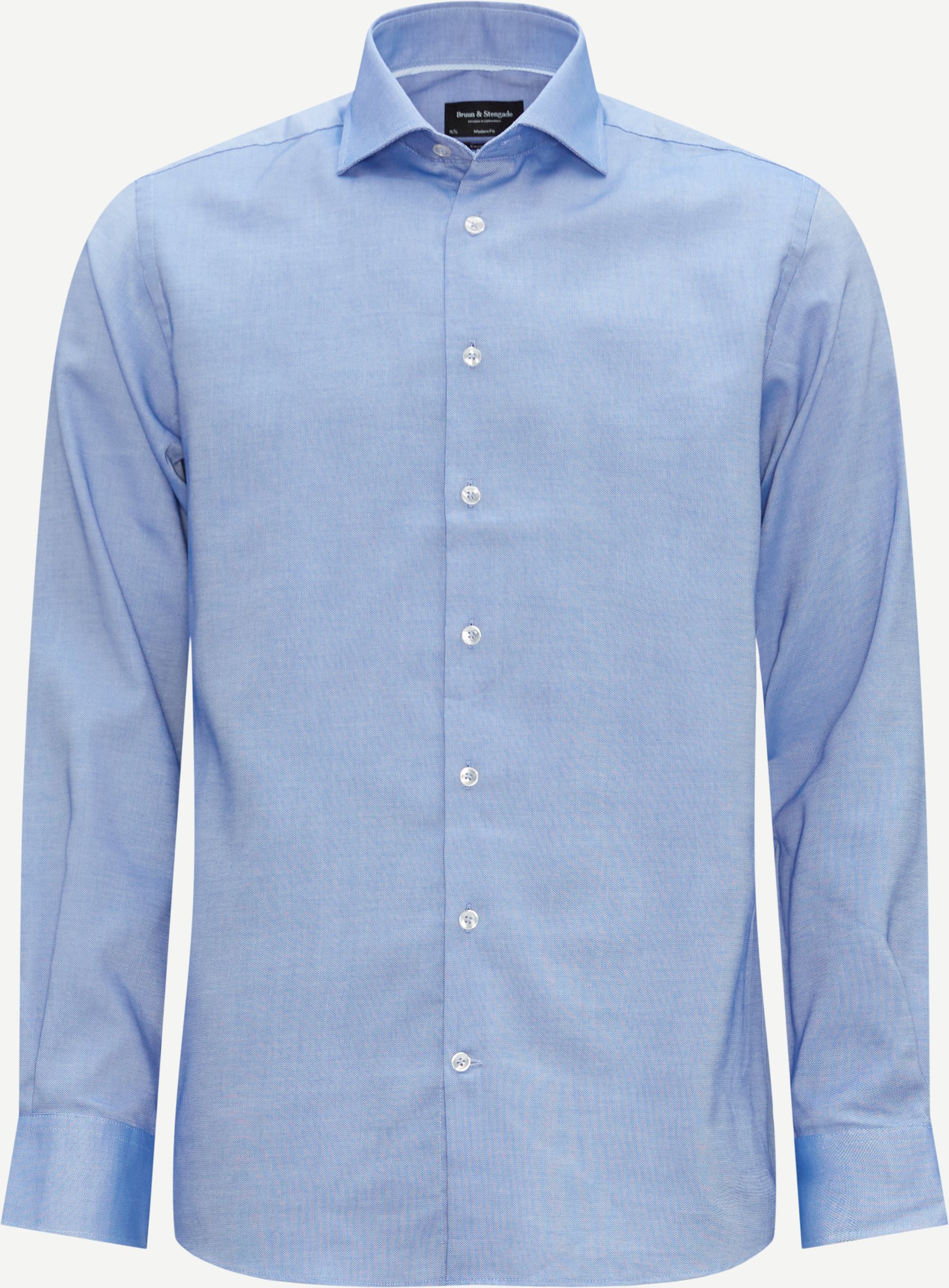 Bruun & Stengade Shirts SEEDORF SHIRT 16020 Blue