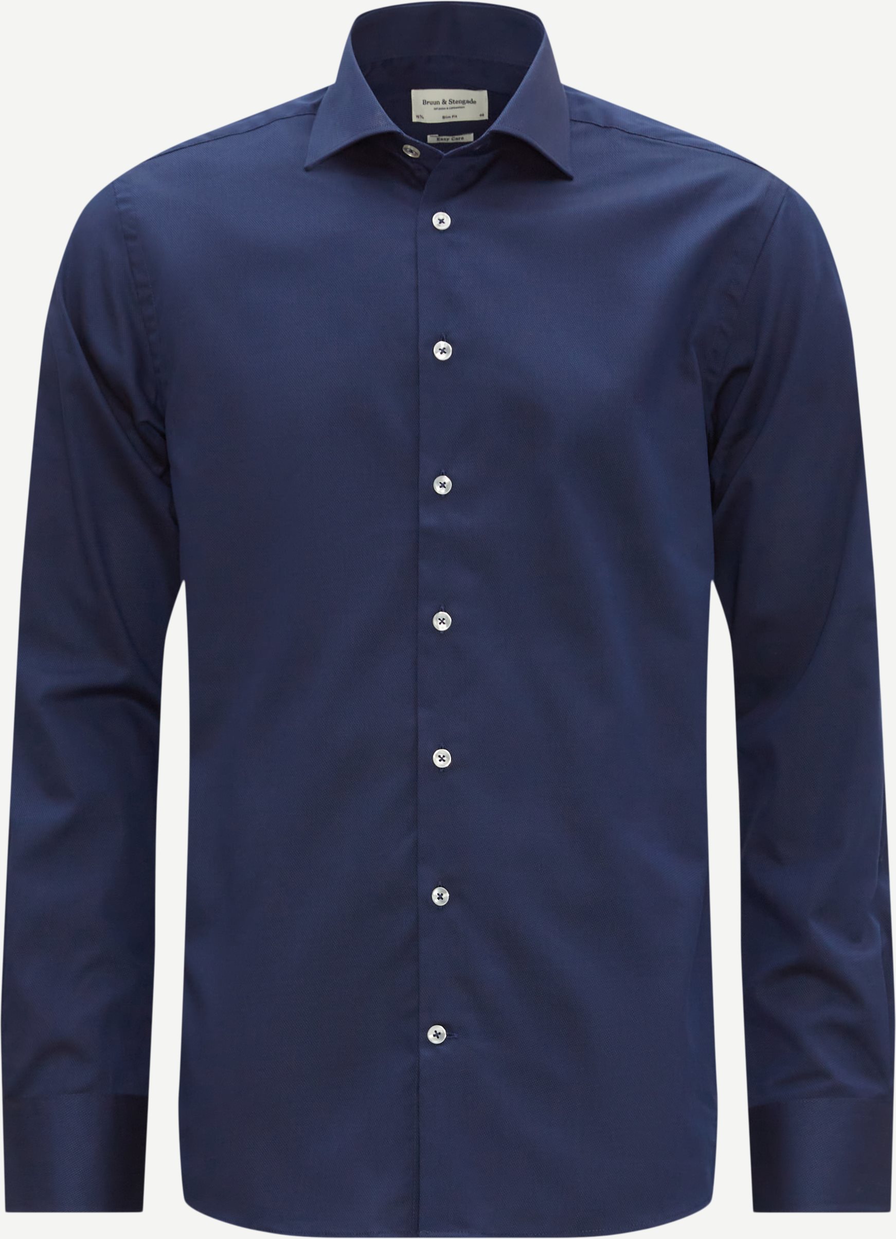 Bruun & Stengade Shirts COLMAN SHIRT 15011 Blue