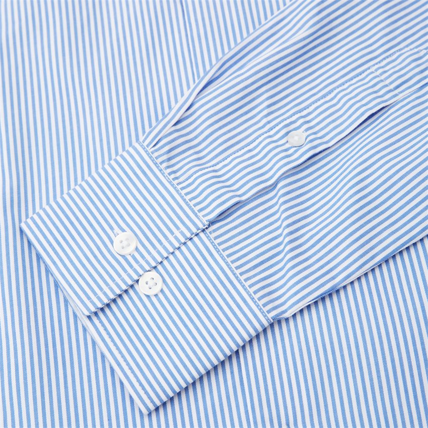 Bruun & Stengade Shirts VAUGHN SHIRT 15006 BLUE/WHITE