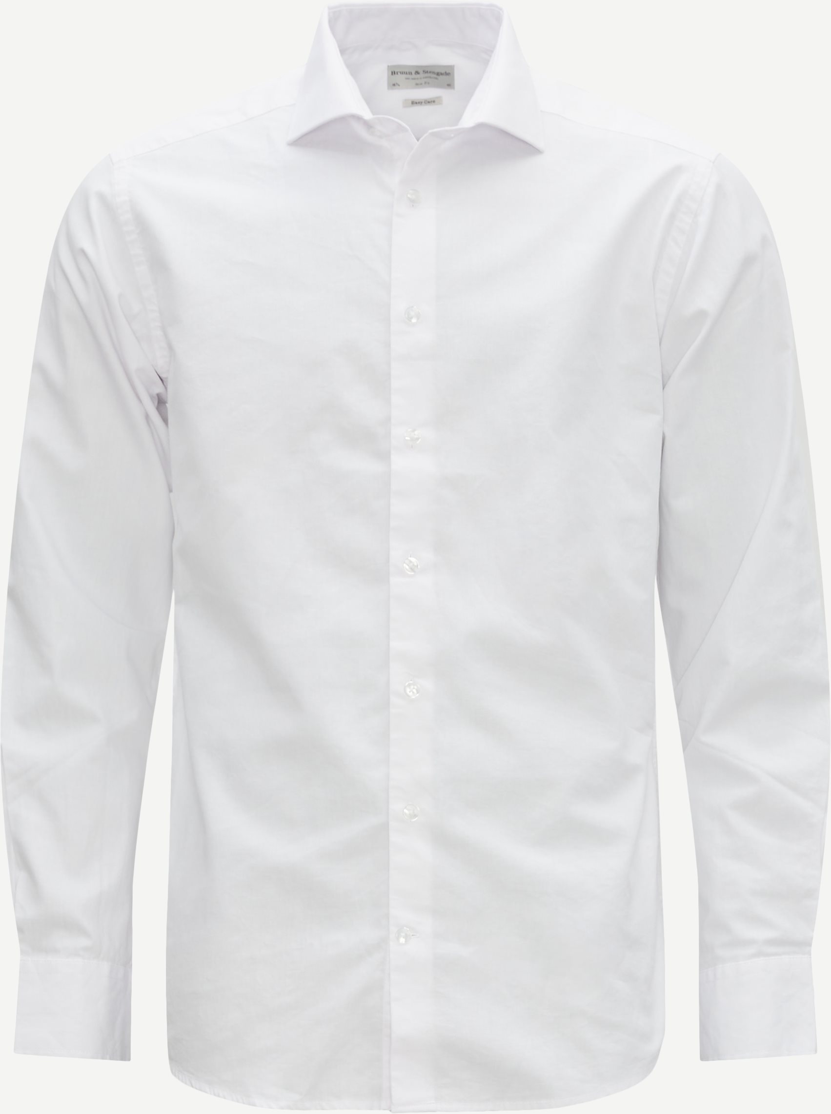 Bruun & Stengade Shirts MILES SHIRT 200-21 White