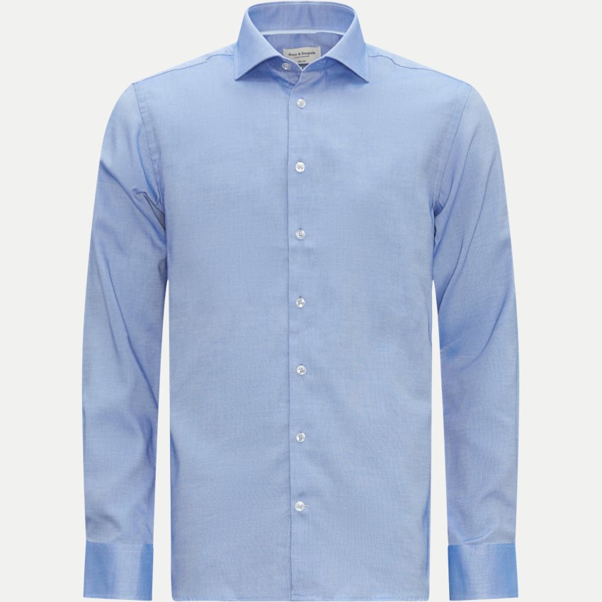 Bruun & Stengade Shirts MCKAY SHIRT 15020 BLUE