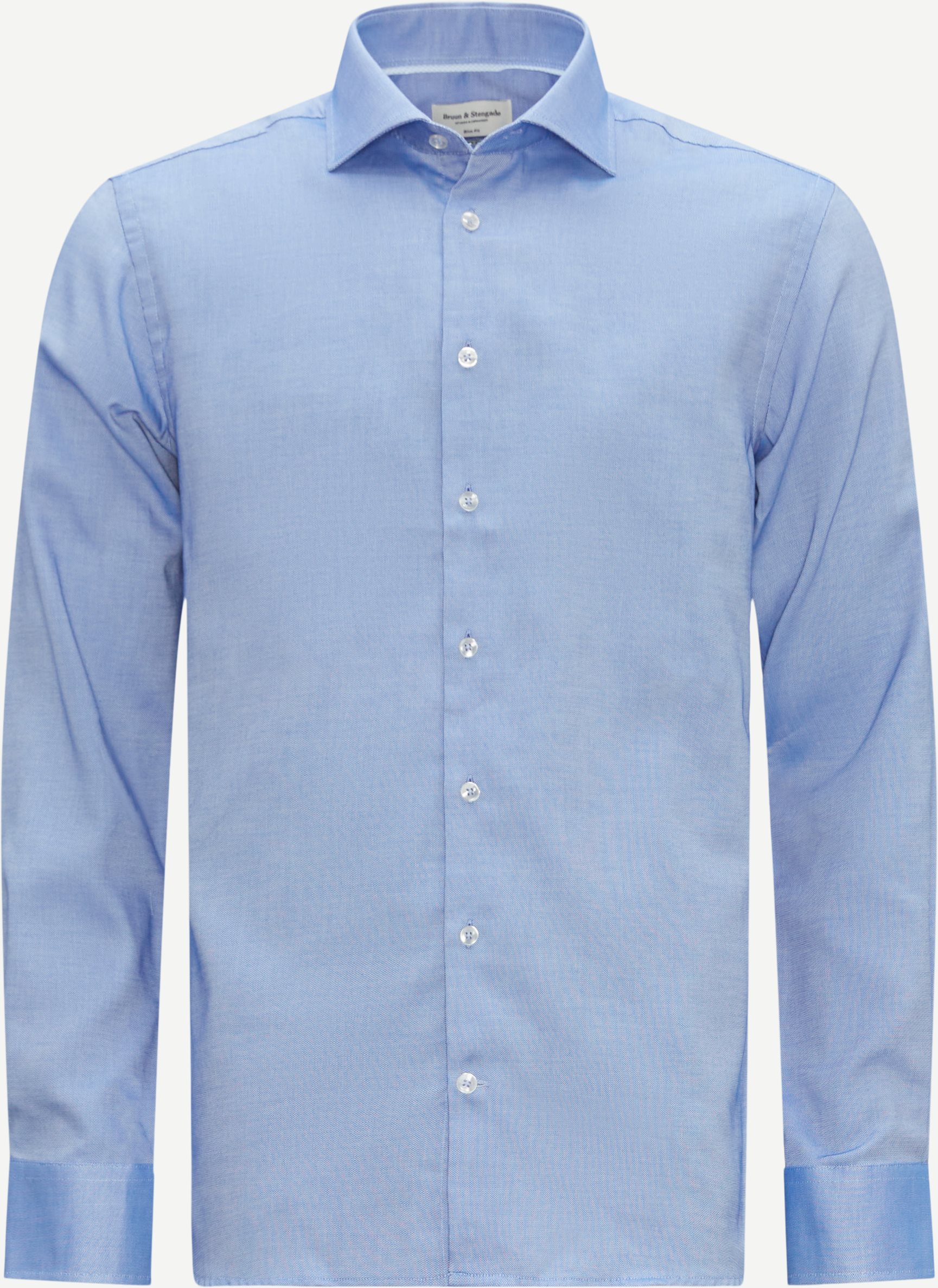 Bruun & Stengade Shirts MCKAY SHIRT 15020 Blue