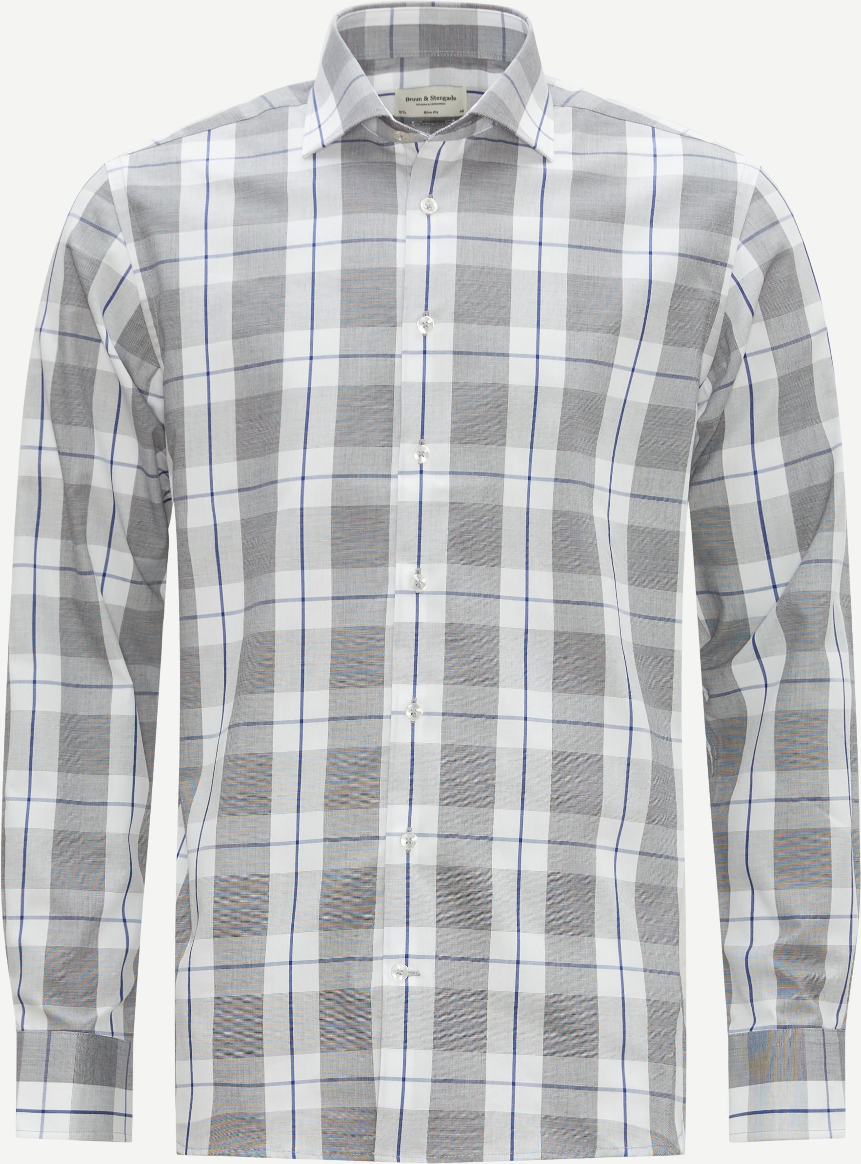 Bruun & Stengade Shirts DEMIE SHIRT 15013 Grey